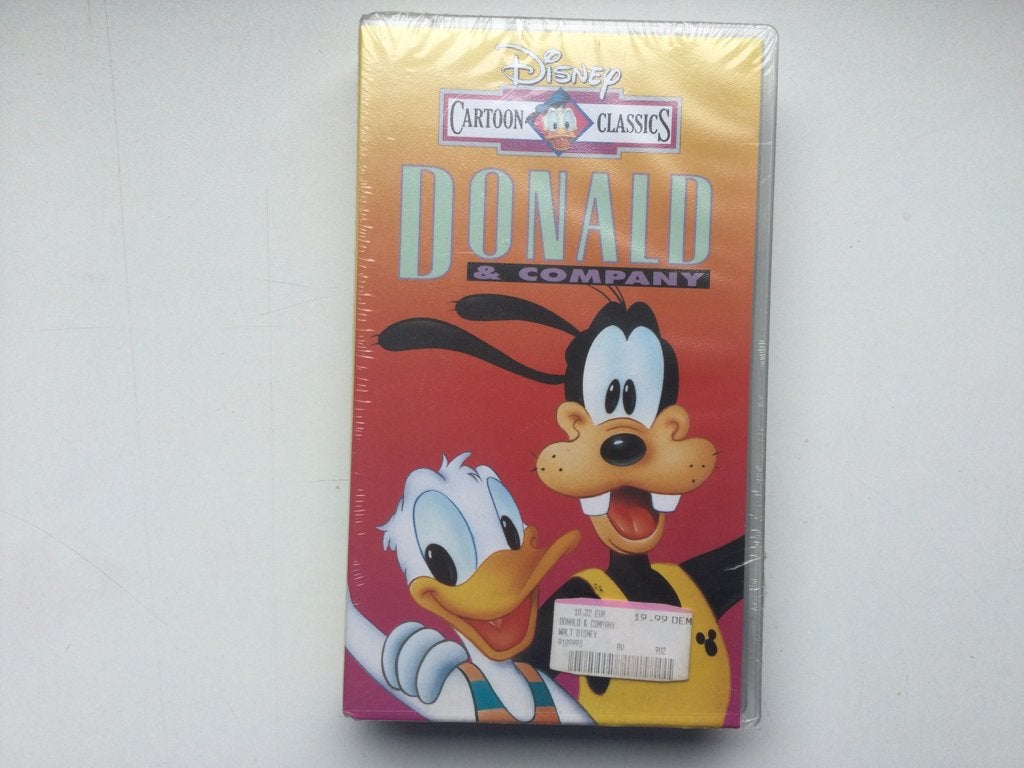 Disney Donald & Company Sammler VHS Kassette, Verzamelen, Ophalen of Verzenden, Donald Duck, Zo goed als nieuw, Overige typen