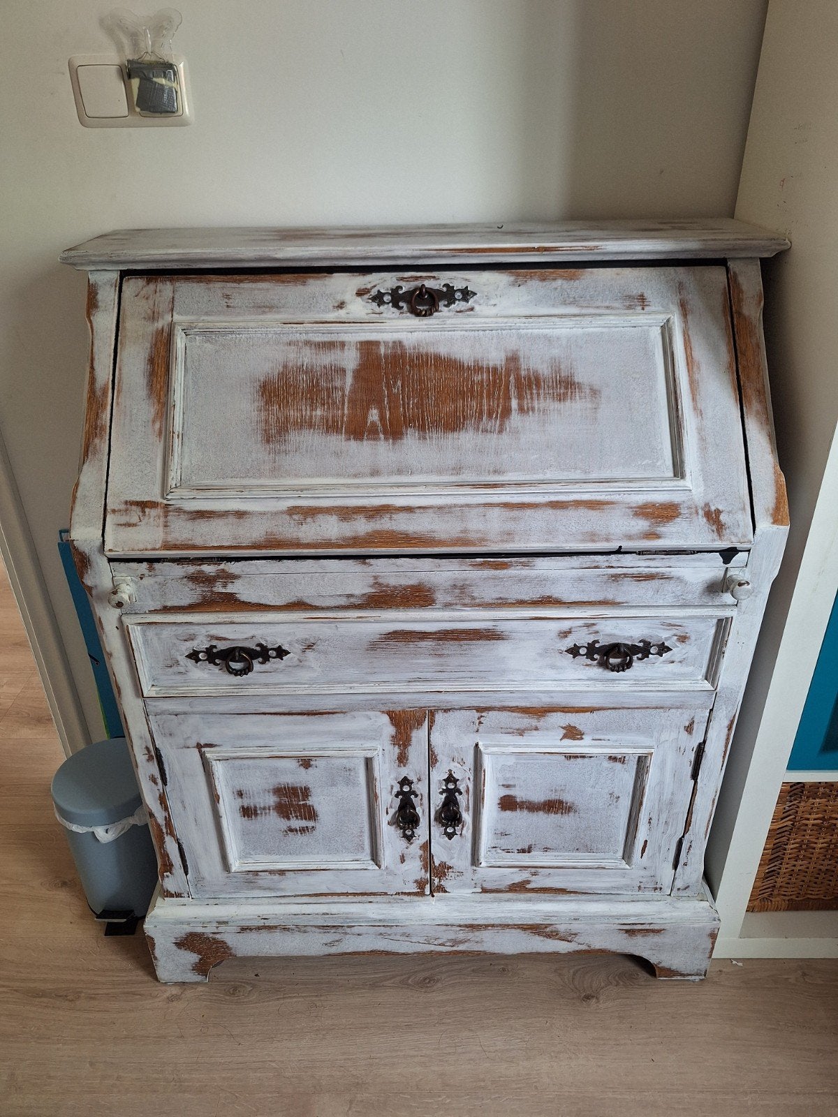 Secretaire, Ophalen, Gebruikt, Klassiek, Brocante