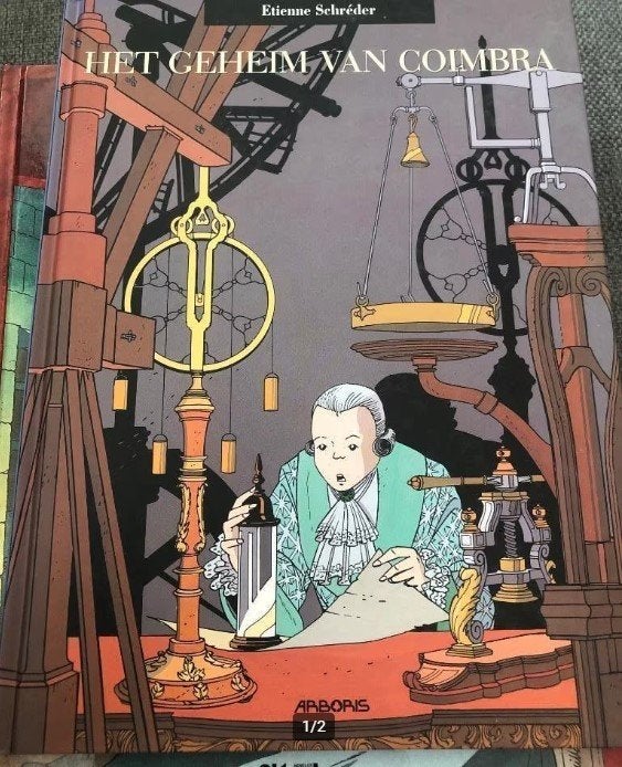 Het geheim van coimbra hardcover g10 k4, Eén stripboek, Ophalen of Verzenden, Zo goed als nieuw