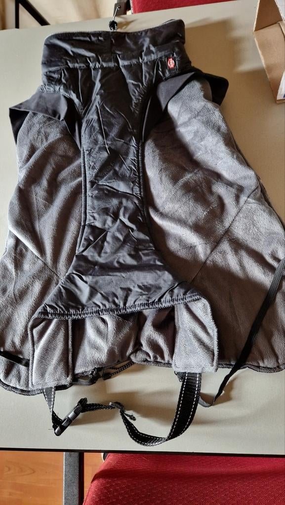 Hondenjasje maat 55. Merk Scotchlite. Kleur zwart., Ophalen of Verzenden, Zo goed als nieuw, Hondenjas