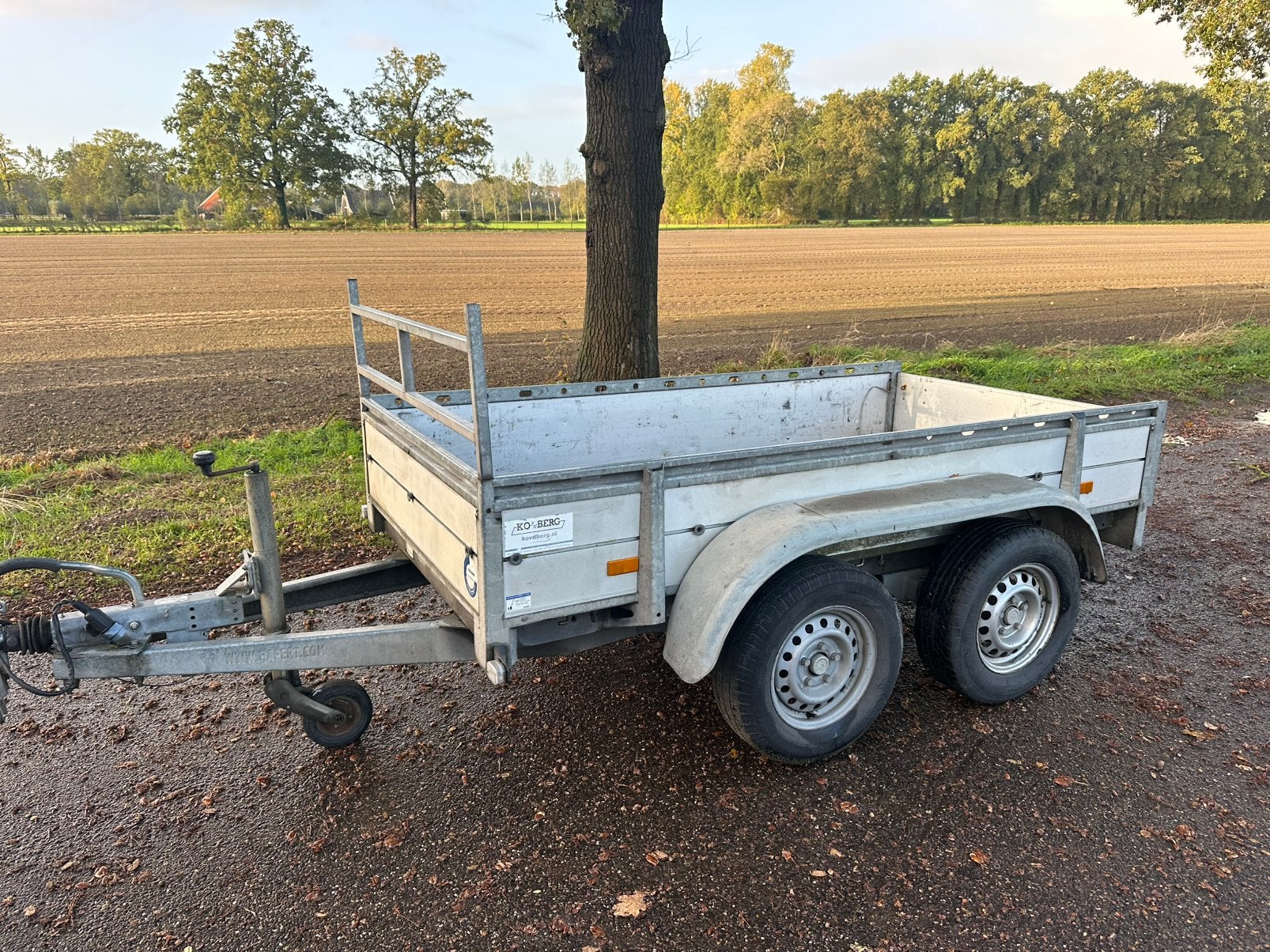 Hapert bakwagen tandemasser !!, Ophalen of Verzenden, Zo goed als nieuw