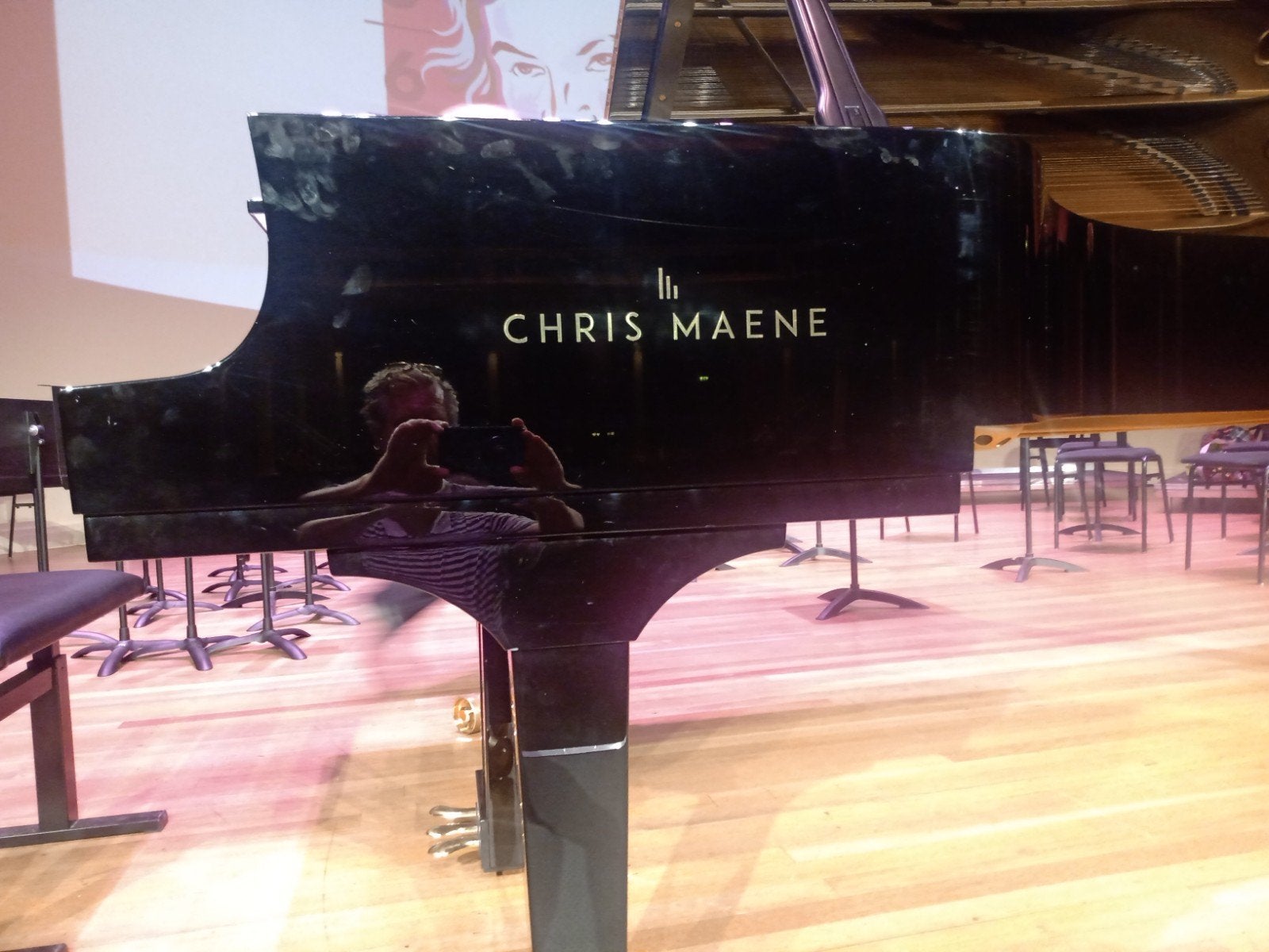 Chris Maene Vleugel - Zwart Hoogglans, Muziek en Instrumenten, Piano's, Ophalen