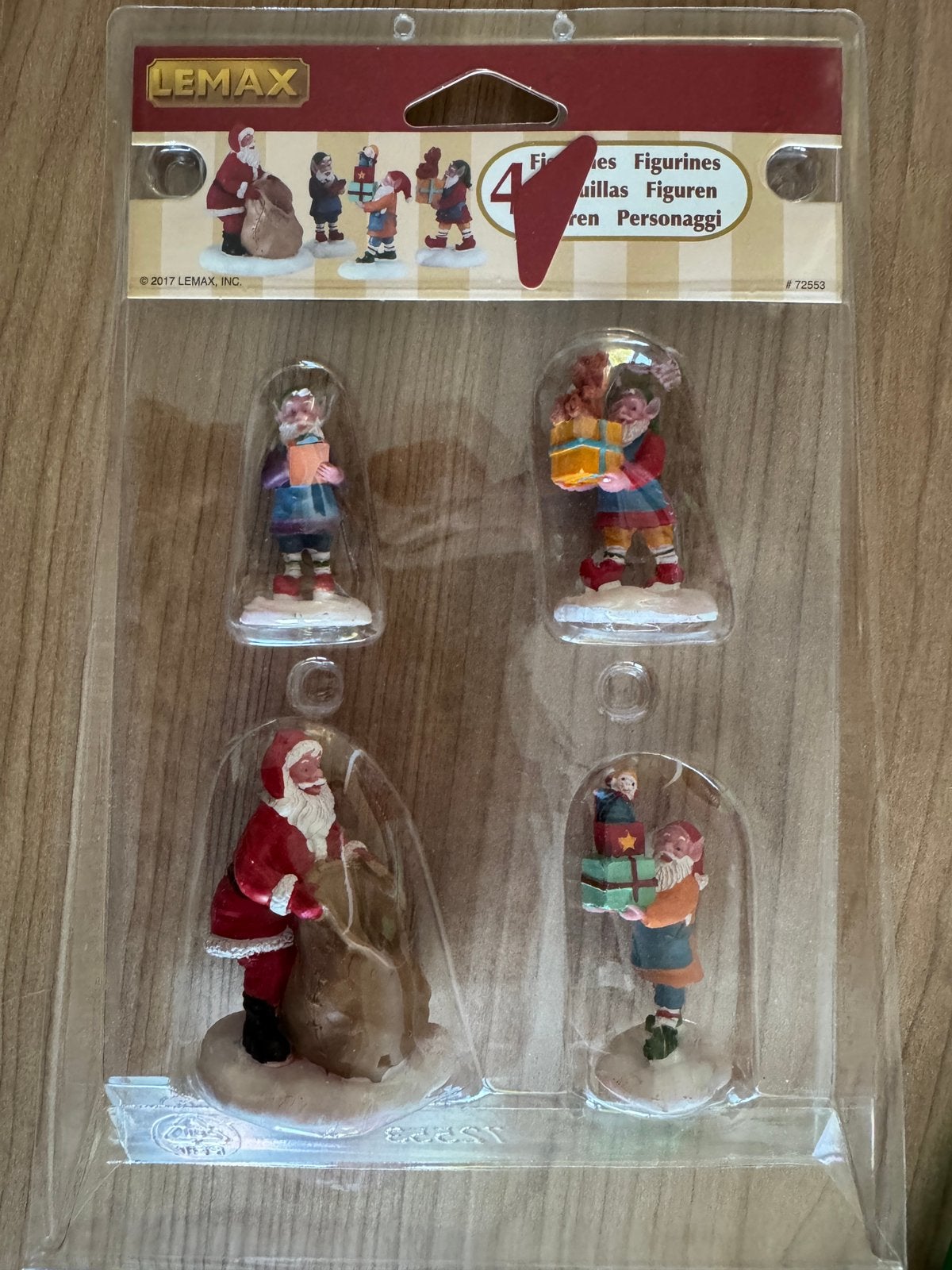 Lemax 4 kerst figuurtjes, Ophalen of Verzenden, Zo goed als nieuw