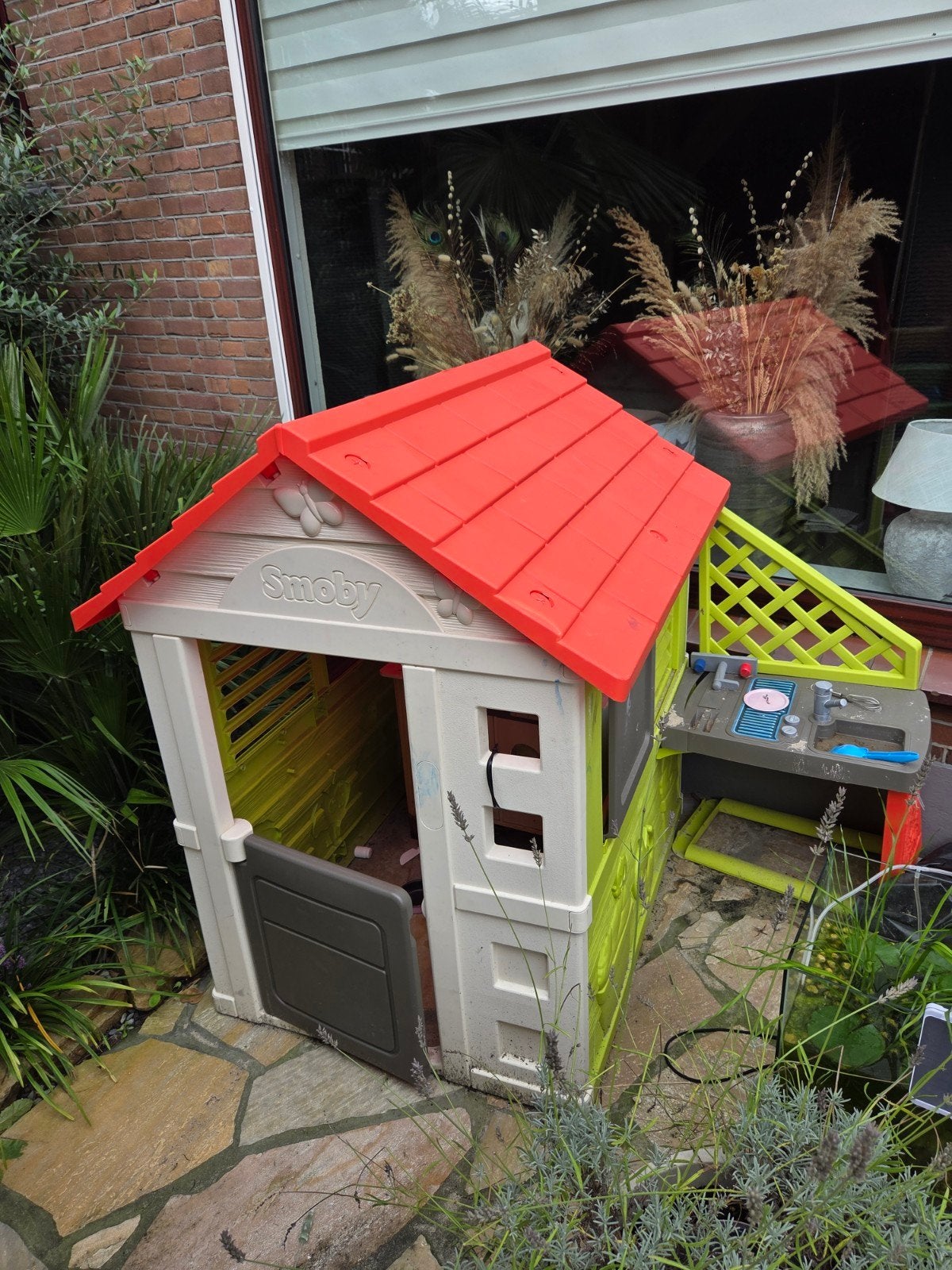Smoby speelhuisje - Gebruikt, Ophalen, Gebruikt, Kunststof