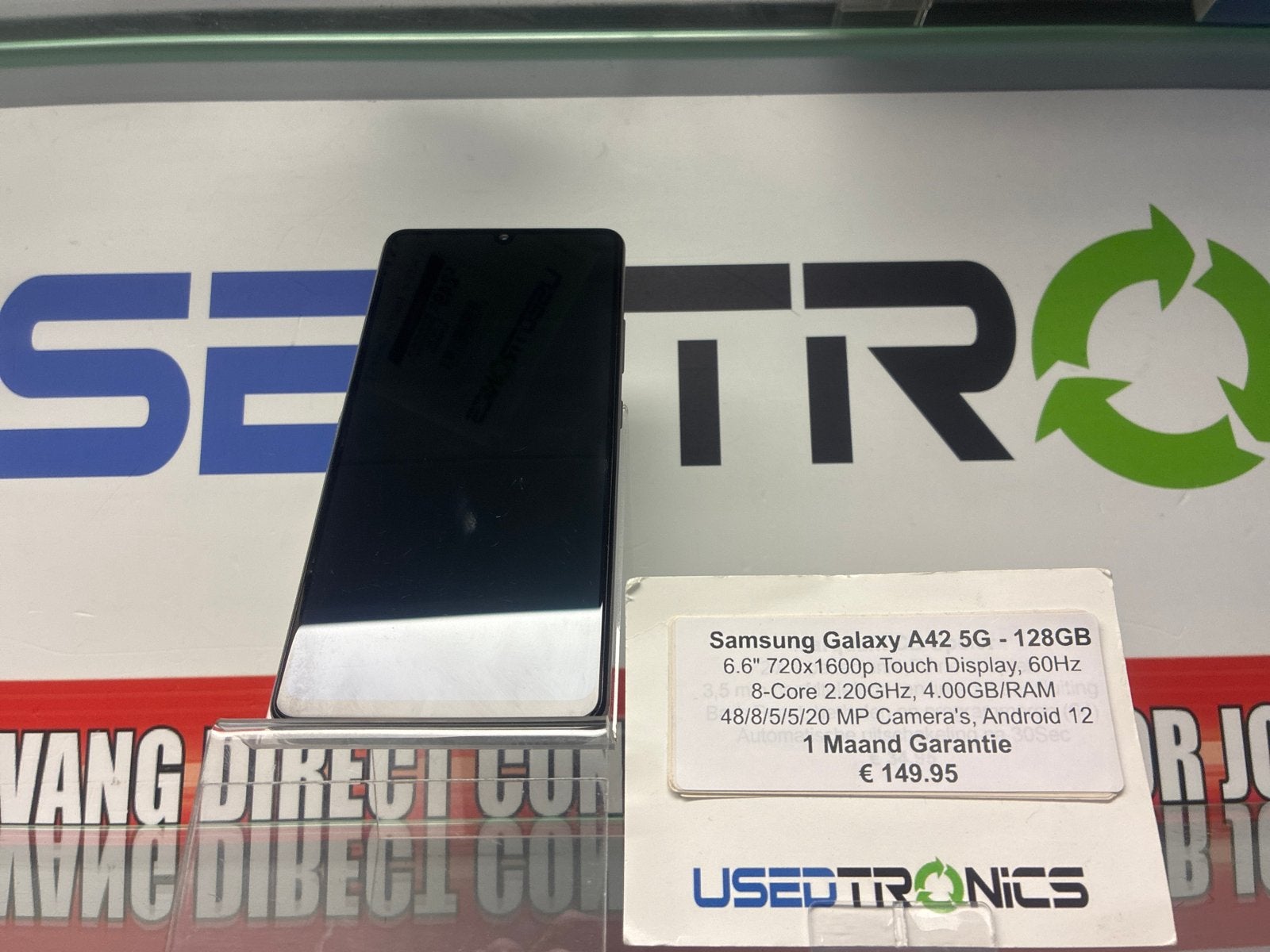Samsung Galaxy A42 5G - 128GB - Zo goed als nieuw, Touchscreen, Ophalen of Verzenden, Zo goed als nieuw, Zonder simlock