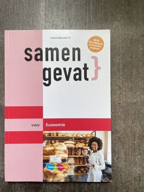 vwo examenbundel economie, Ophalen of Verzenden, Zo goed als nieuw, VWO, Economie