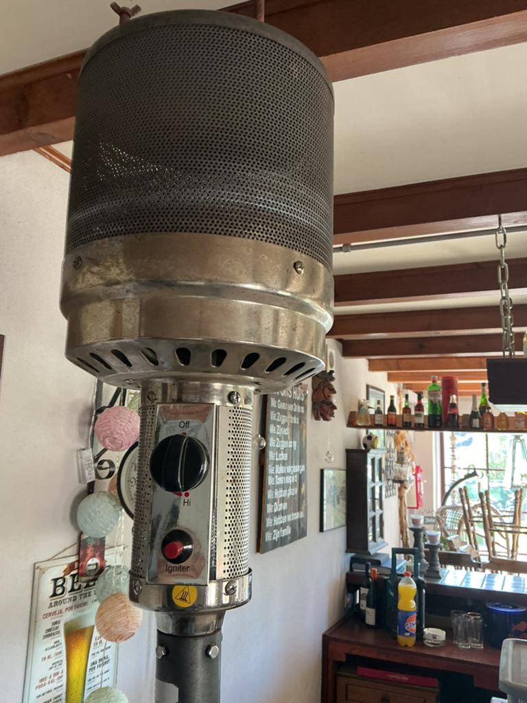 Terrasverwarmer, Ophalen of Verzenden, Zo goed als nieuw