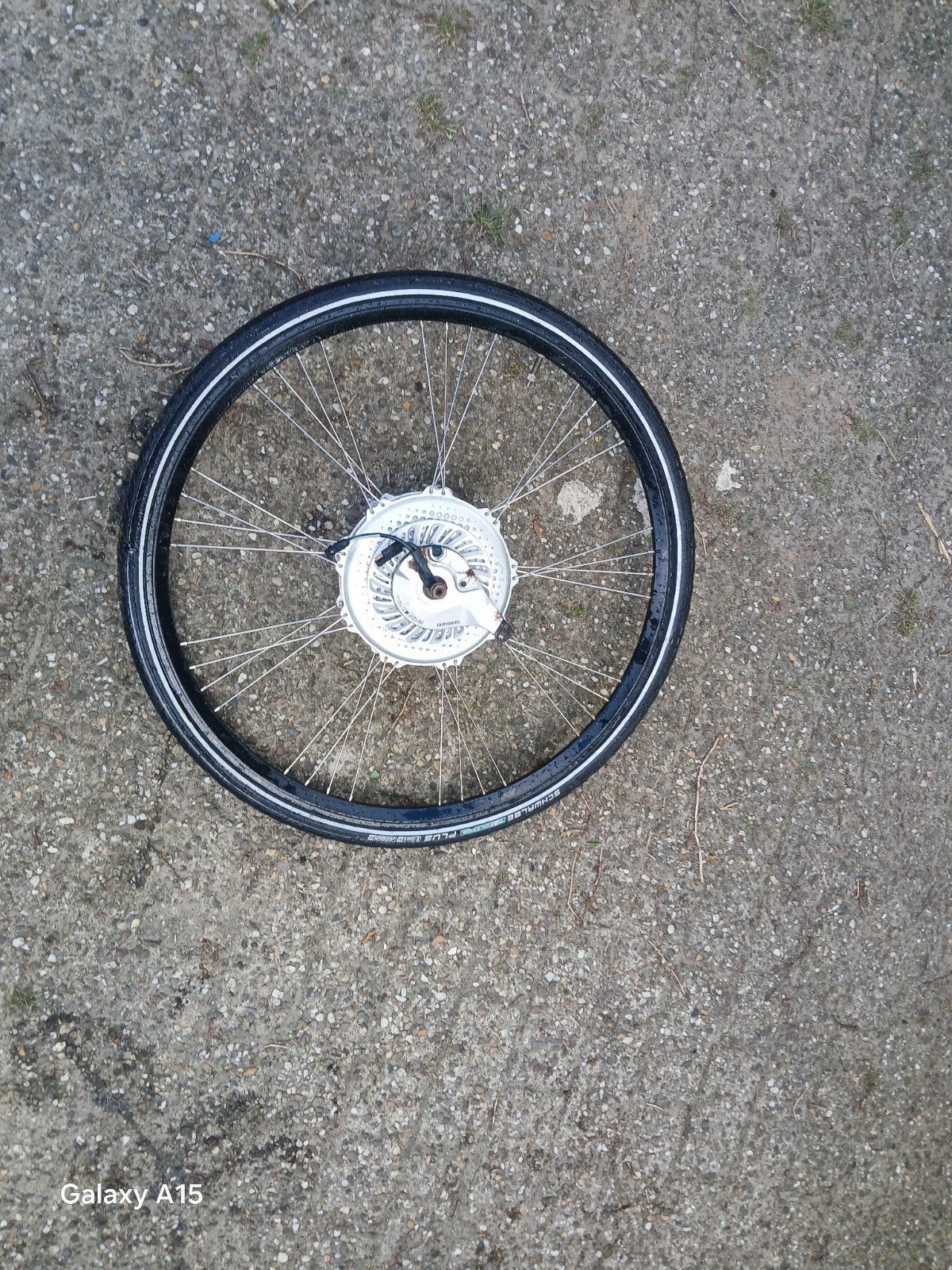 Achterwiel met motor van e-bike, Fietsen en Brommers, Fietsonderdelen, Ophalen, Motor