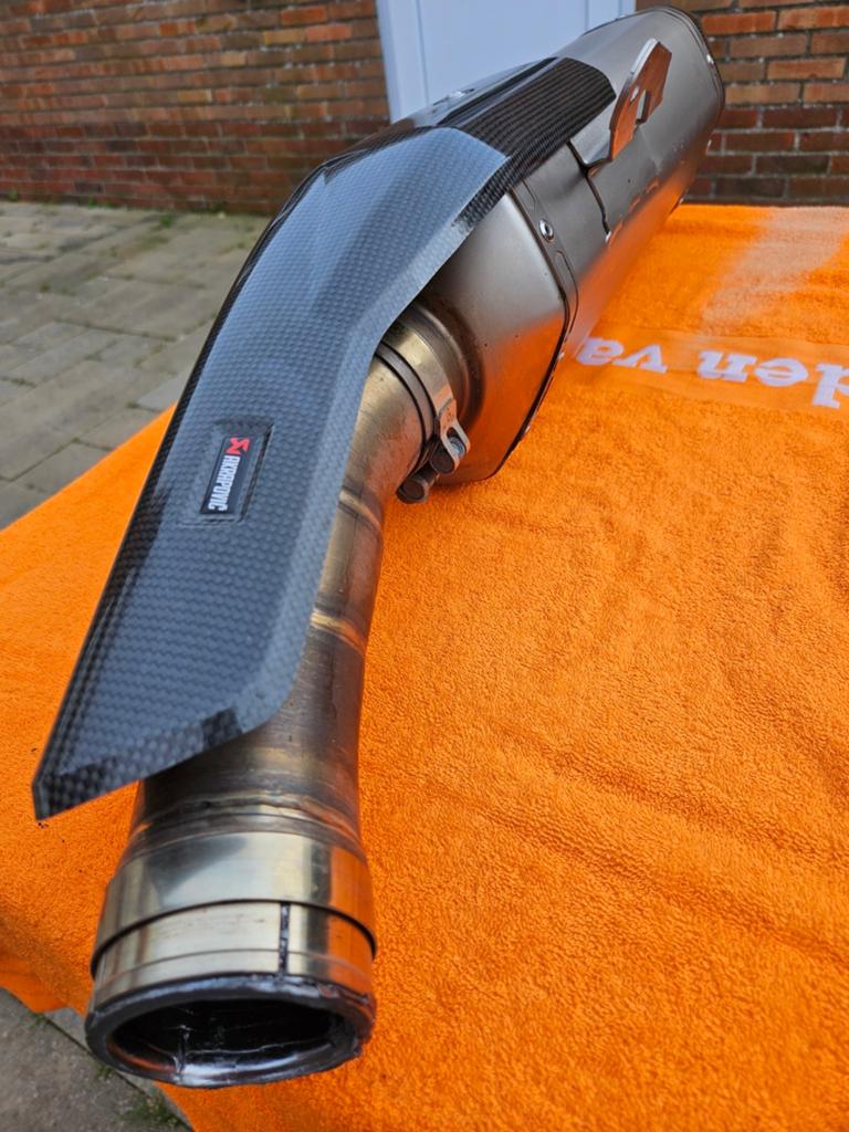 Slip-on Akrapovic titanium voor Kawasaki zh2, Auto-onderdelen, Uitlaatsystemen, Ophalen of Verzenden