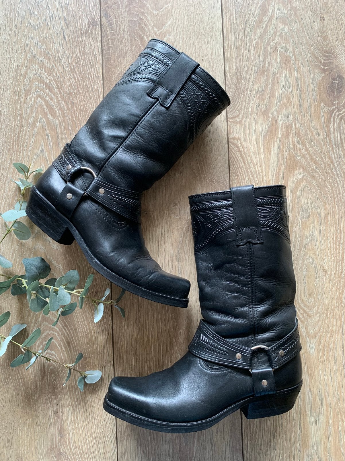 Kentucky’s Western bikerboots 44 western boots laarzen, Kleding | Heren, -, Zwart, -, Boots