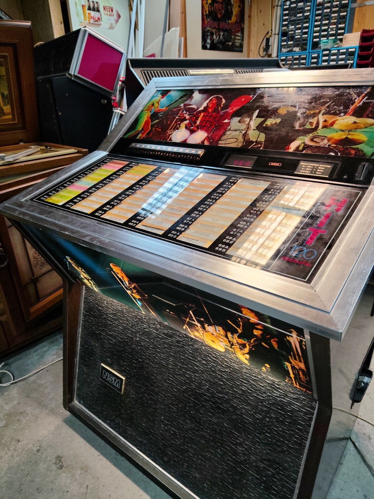 Hit 120  klasieke kleine jukebox, Verzamelen, Automaten | Jukeboxen, Ophalen, 1970 tot heden, Overige merken