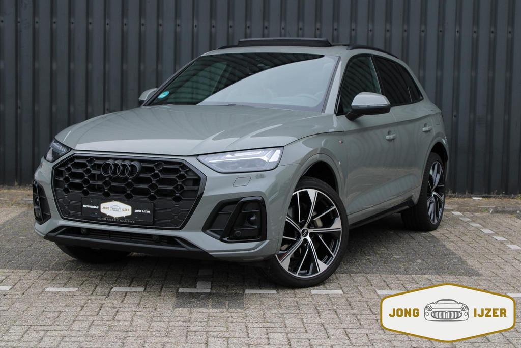 Audi Q5 50 TFSI e 3x S LINE PANO HUD B&O TREKHAAK, 14 kWh, Gebruikt, 4 cilinders, Plug-in hybride