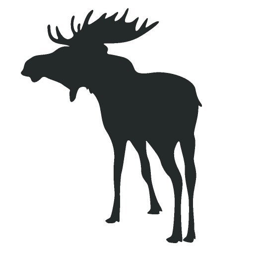 camper caravan bus sticker eland / moose / zweden, The River House, Info@theriverhouse.nl, Nieuw, Ophalen of Verzenden