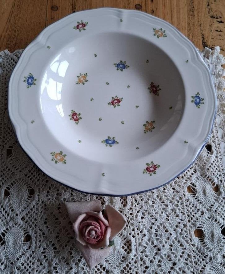 Diep bord + asbak, Zeller Petit Rose, Gebruikt, -, -, Ophalen of Verzenden