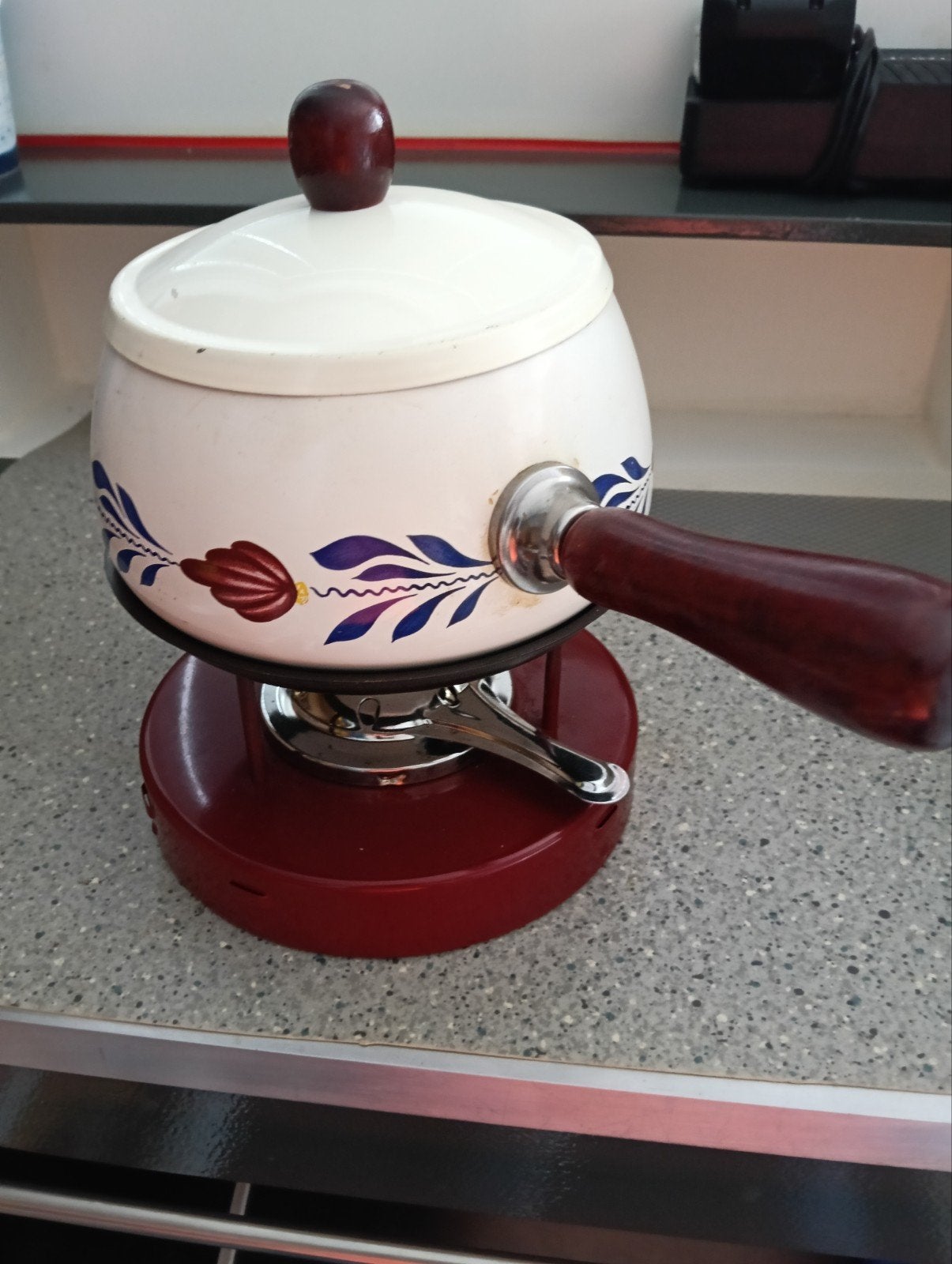 Fonduestel Boerenbont - Gezellig Tafelen, Ophalen of Verzenden
