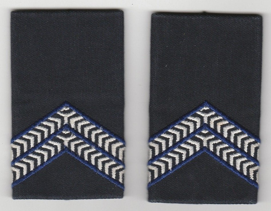 Set rang Marechaussee (KMar) - Marechaussee 1e kl (donkerbl, Verzamelen, Militaria | Algemeen, Verzenden, Marechaussee, Nederland