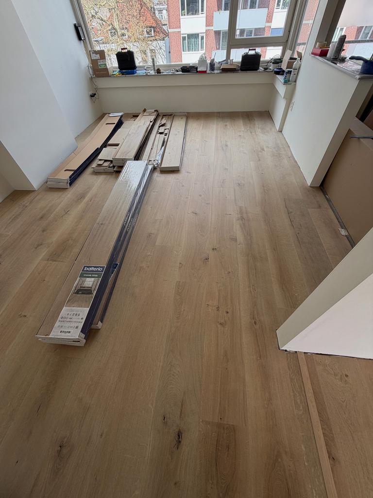 Balterio Grande Wide laminaat — 5 pak / 15 m² — als nieuw, Ophalen, 50 tot 150 cm, Zo goed als nieuw, 10 m² of meer