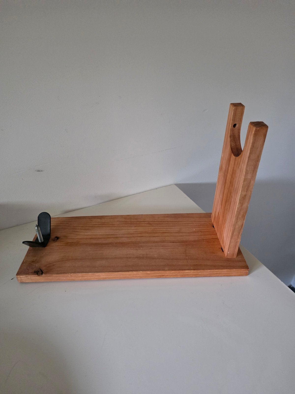Houten Hamhouder / Ham standaard, Hout, Ophalen of Verzenden, Overige typen, Gebruikt