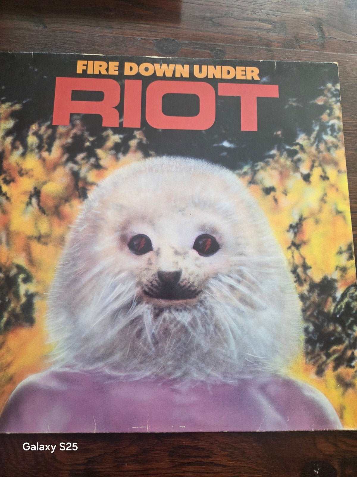 Riot - Fire Down Under LP (1981) Hard Rock Vinyl, LP, Gebruikt, Hard Rock, Originele persing