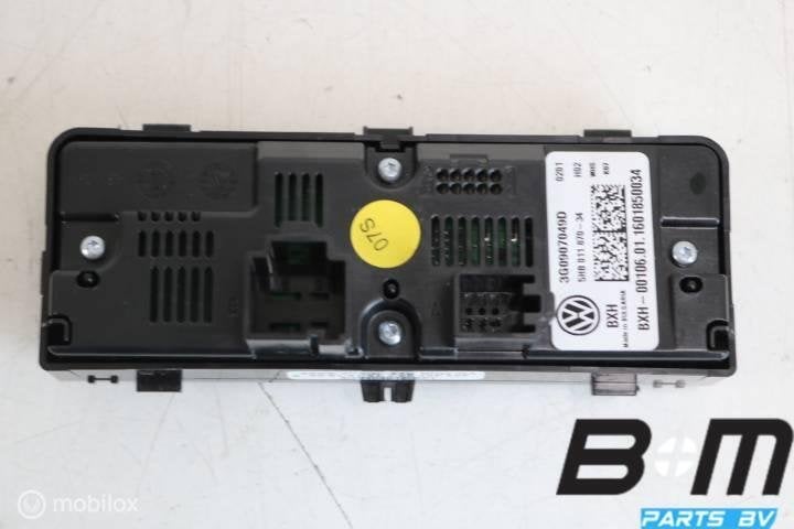 Kachel bedieningspaneel achter VW Passat B8 3G0907049D, Gebruikt