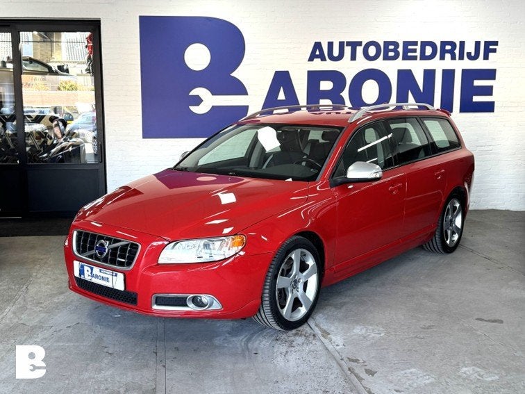 Volvo V70 2.0T R-Edition automaat, Auto's, Euro 5, Zwart, 4 cilinders, 203 pk