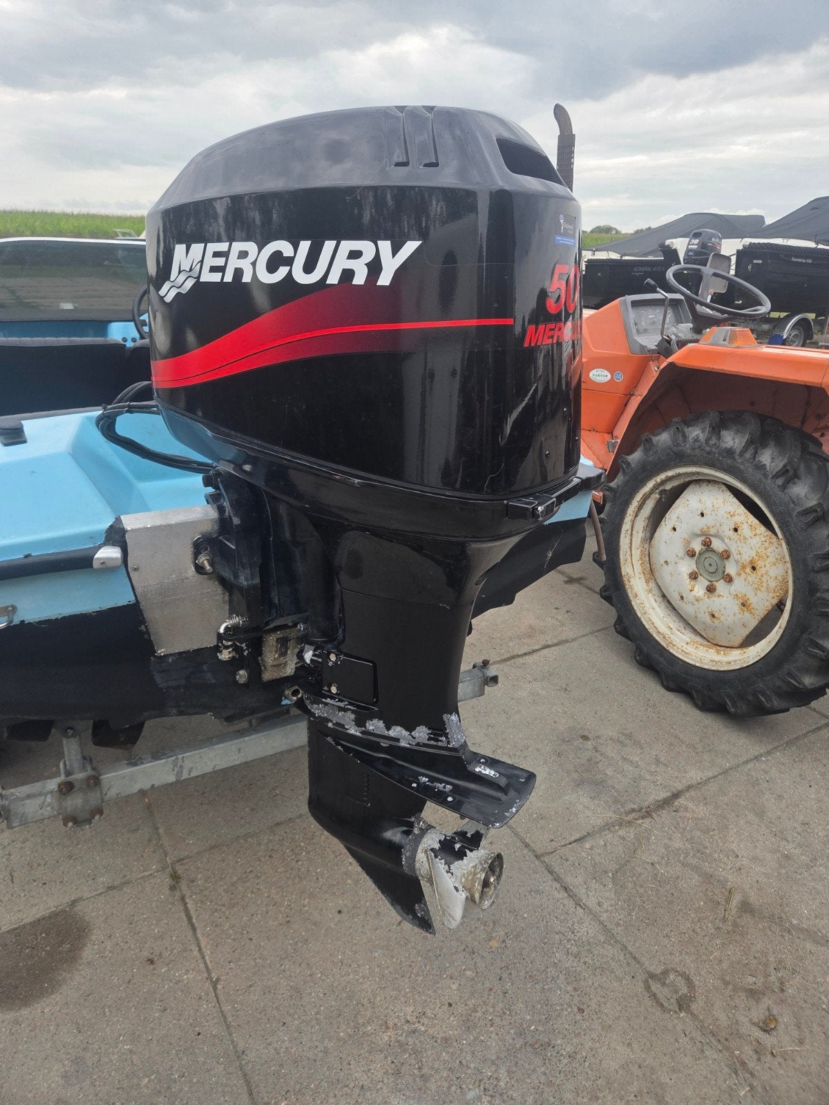 .Mercury 50 PK 2-takt Kortstaart – 3-cilinder – Topstaat!, Watersport en Boten, Ophalen, Zo goed als nieuw, Benzine, 30 pk of meer