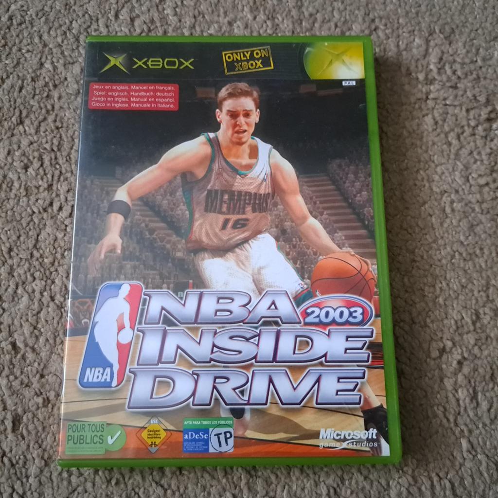 NBA Inside Drive 2003 - Xbox Original, Gebruikt, Verzenden, Sport, 3 spelers of meer
