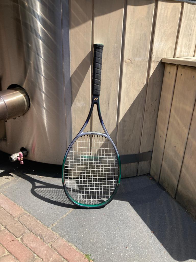 Yonex RD Power 6 Long Tennisracket - Mid Plus, Ophalen of Verzenden, Gebruikt, Racket, L3
