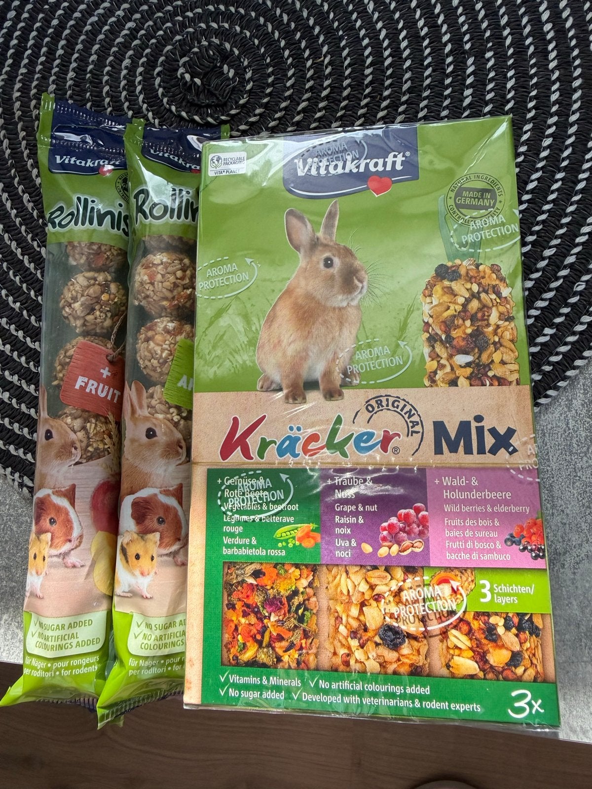Kauwstokjes voor het konijn, Ophalen of Verzenden, Nieuw, Knaagmateriaal