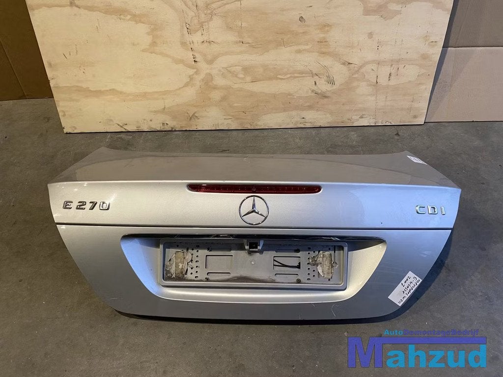 MERCEDES E KLASSE W211 Grijs achterklep compleet 2002-2009, Auto-onderdelen, Carrosserie en Plaatwerk, Deur, Mercedes-Benz, Achter