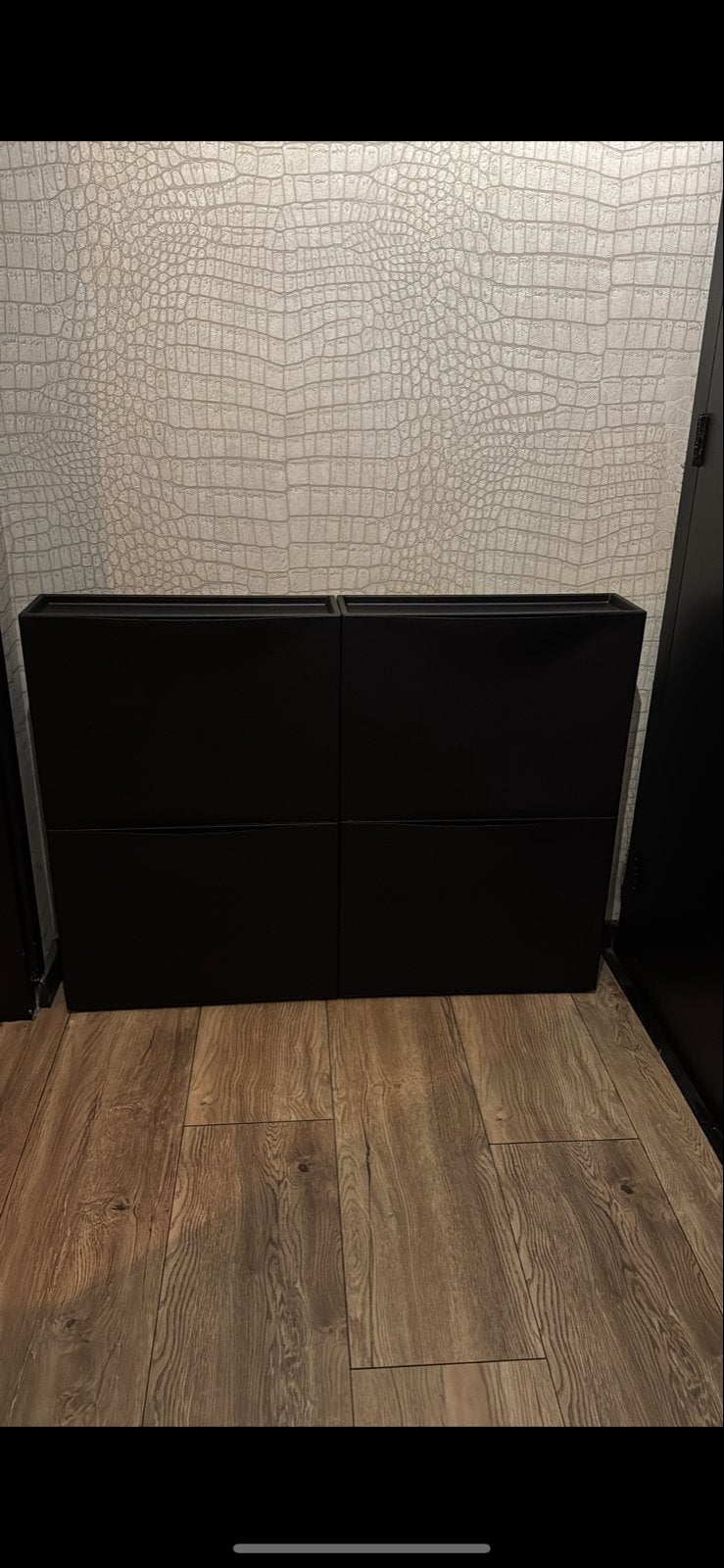 zwarte ikea schoenen opbergers, Ophalen, Gebruikt
