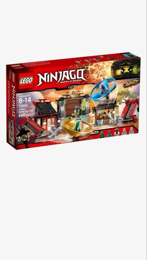SEALED LEGO Ninjago Airjitzu Battle ground 70590, Lego, Nieuw, Ophalen of Verzenden, Ongeopend/sealed