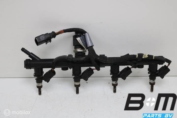 Brandstofrail met injectors Audi A3 8V 06K133681A, Auto-onderdelen, Gebruikt