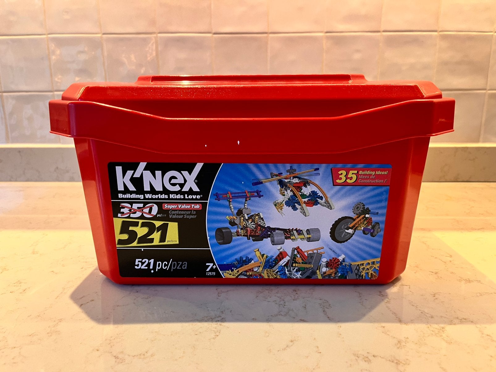 K’nex box, Knex, Kinderen en Baby's, Ophalen of Verzenden, Zo goed als nieuw, K'nex