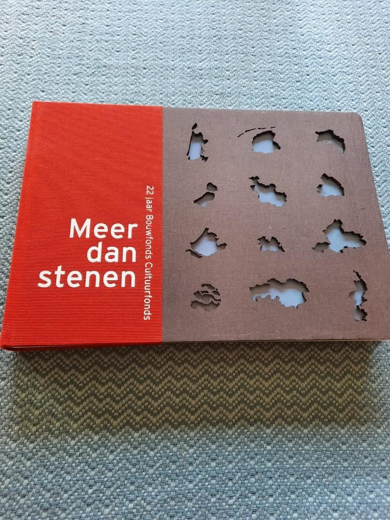 Meer dan stenen - 22 jaar Bouwfonds Cultuurfonds, Ophalen of Verzenden, Zo goed als nieuw, Overige onderwerpen, Ir. Walter de Boer