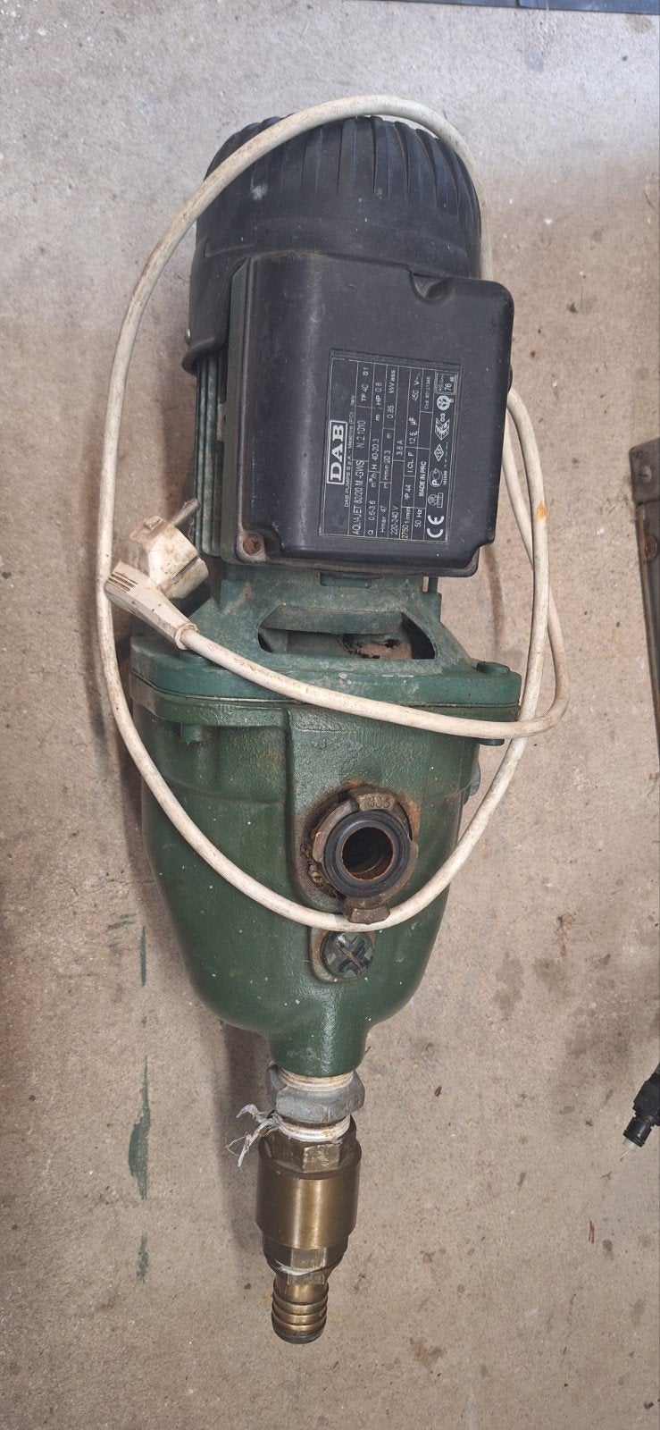 DAB AQUAJET 82 M.4GWS Hydrofoorpomp - Gebruikt, Ophalen of Verzenden, Gebruikt, Elektrisch, Hydrofoorpomp
