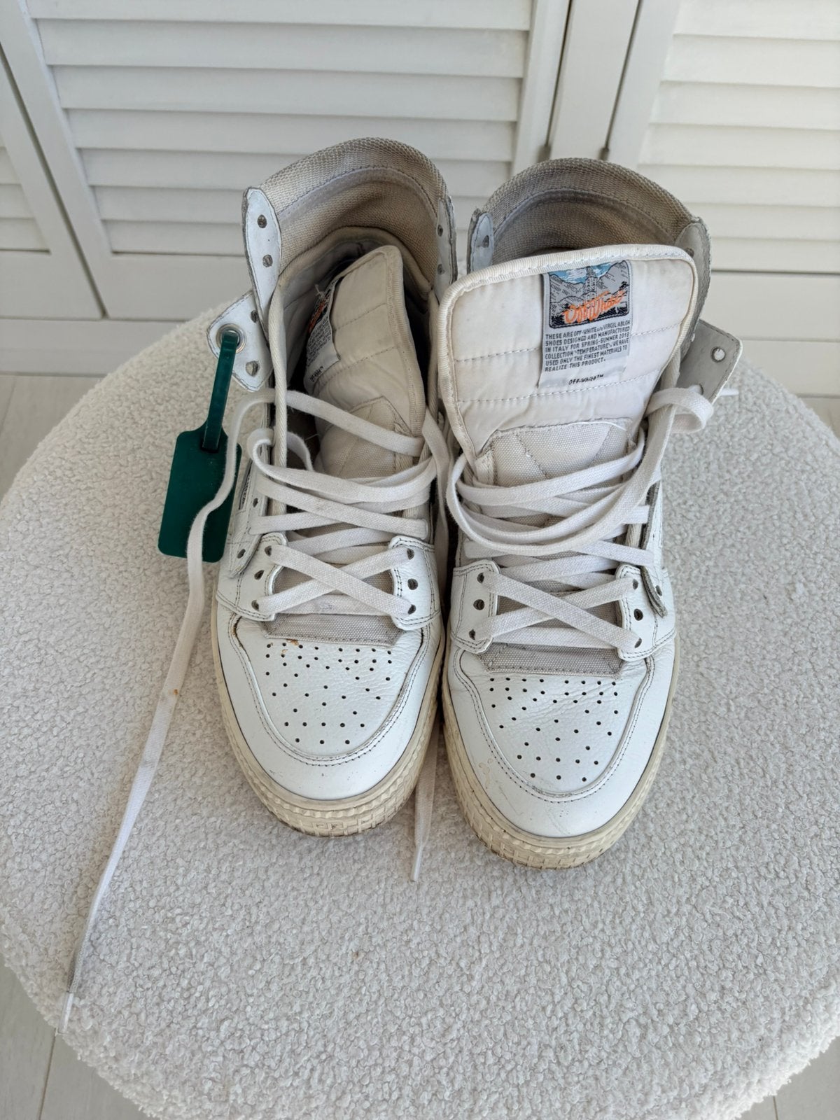 Off white origineel sneaker, Ophalen of Verzenden, Gebruikt, Schoenen