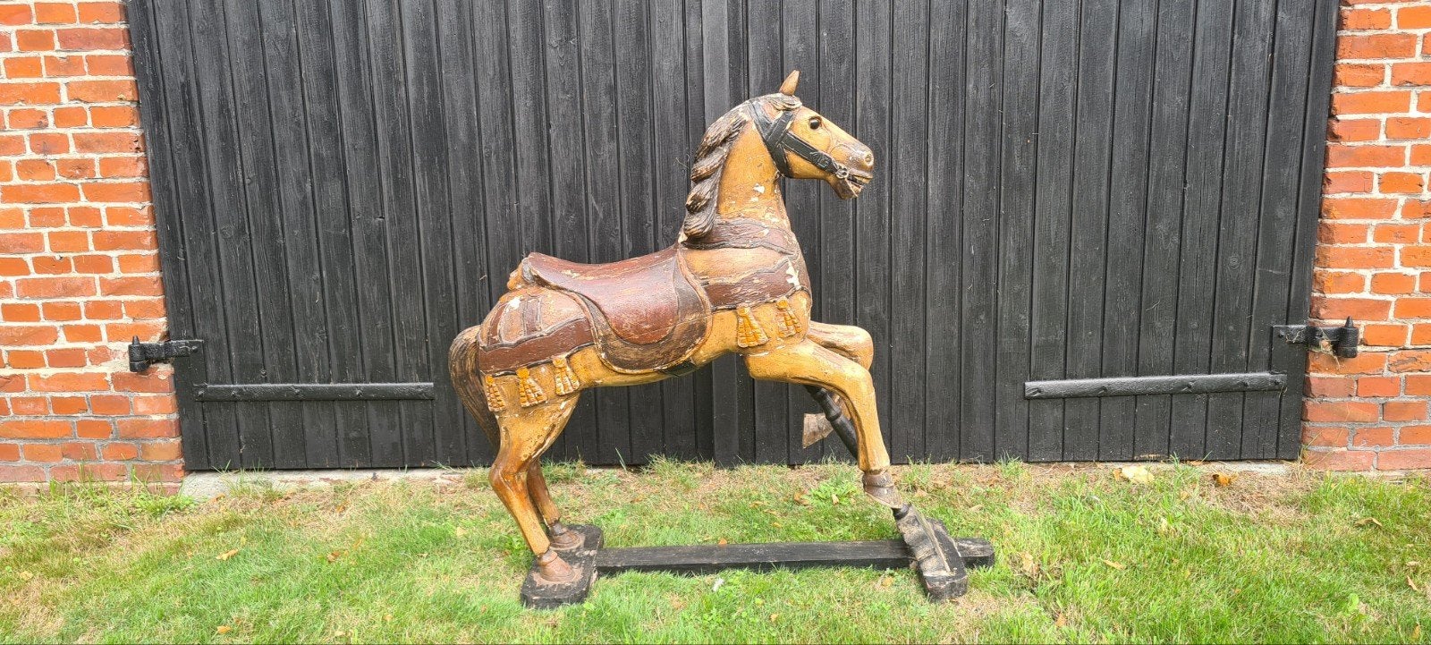 Antiek Carrousel Paard - Uniek en Authentiek, Antiek en Kunst, Ophalen