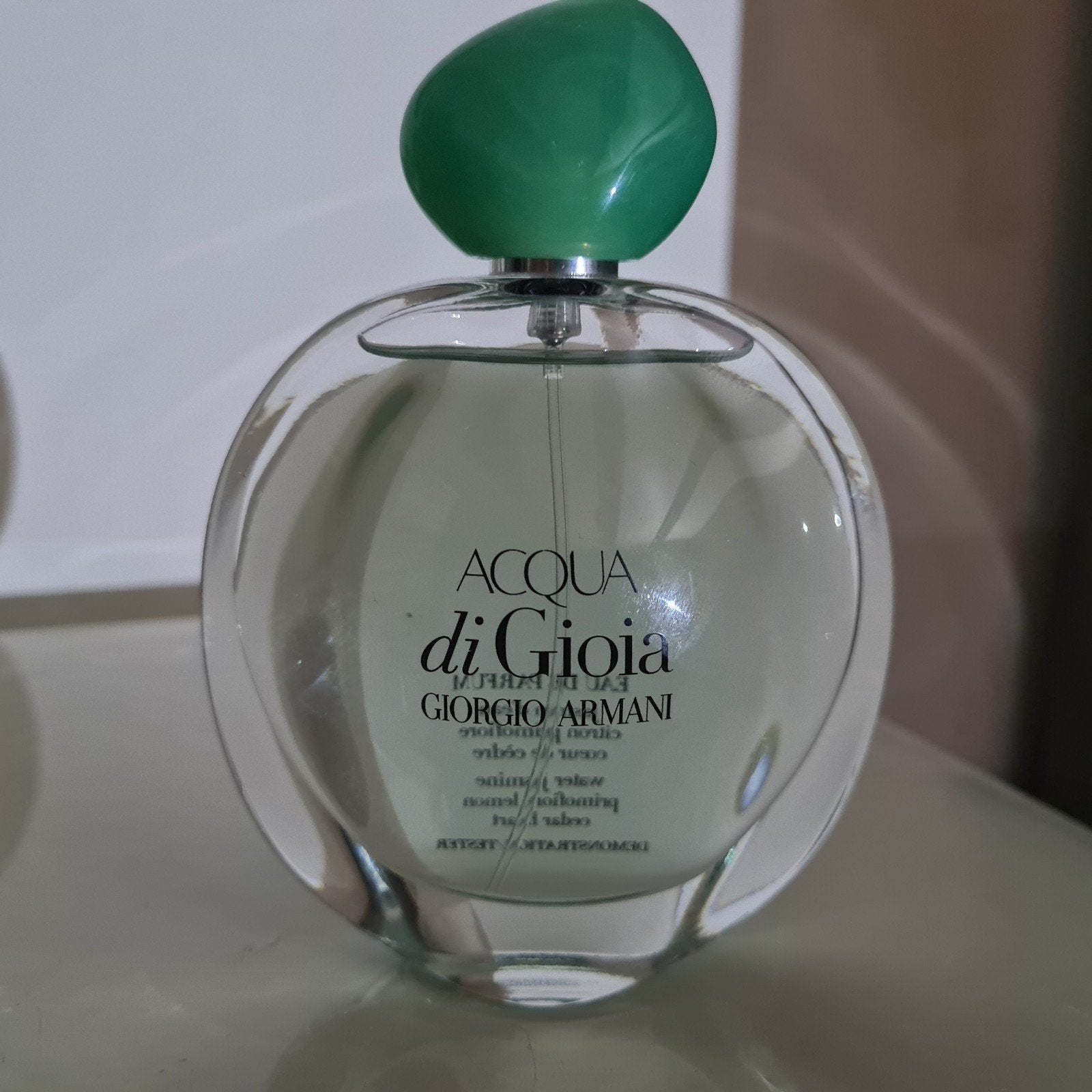 100 ml acqua di gioia pour femme eau de parfum  di gioia edp, Ophalen of Verzenden, Nieuw