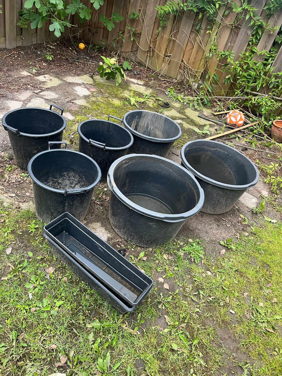 Diverse moestuinbakken - Ideaal voor uw tuin of balkon, Ophalen, Kunststof, Gebruikt, Balkon