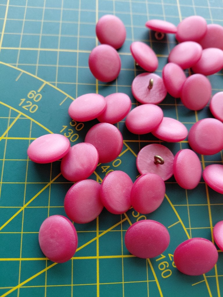 Roze knopen 18mm, Ophalen of Verzenden, Nieuw, Knoop of Knopen