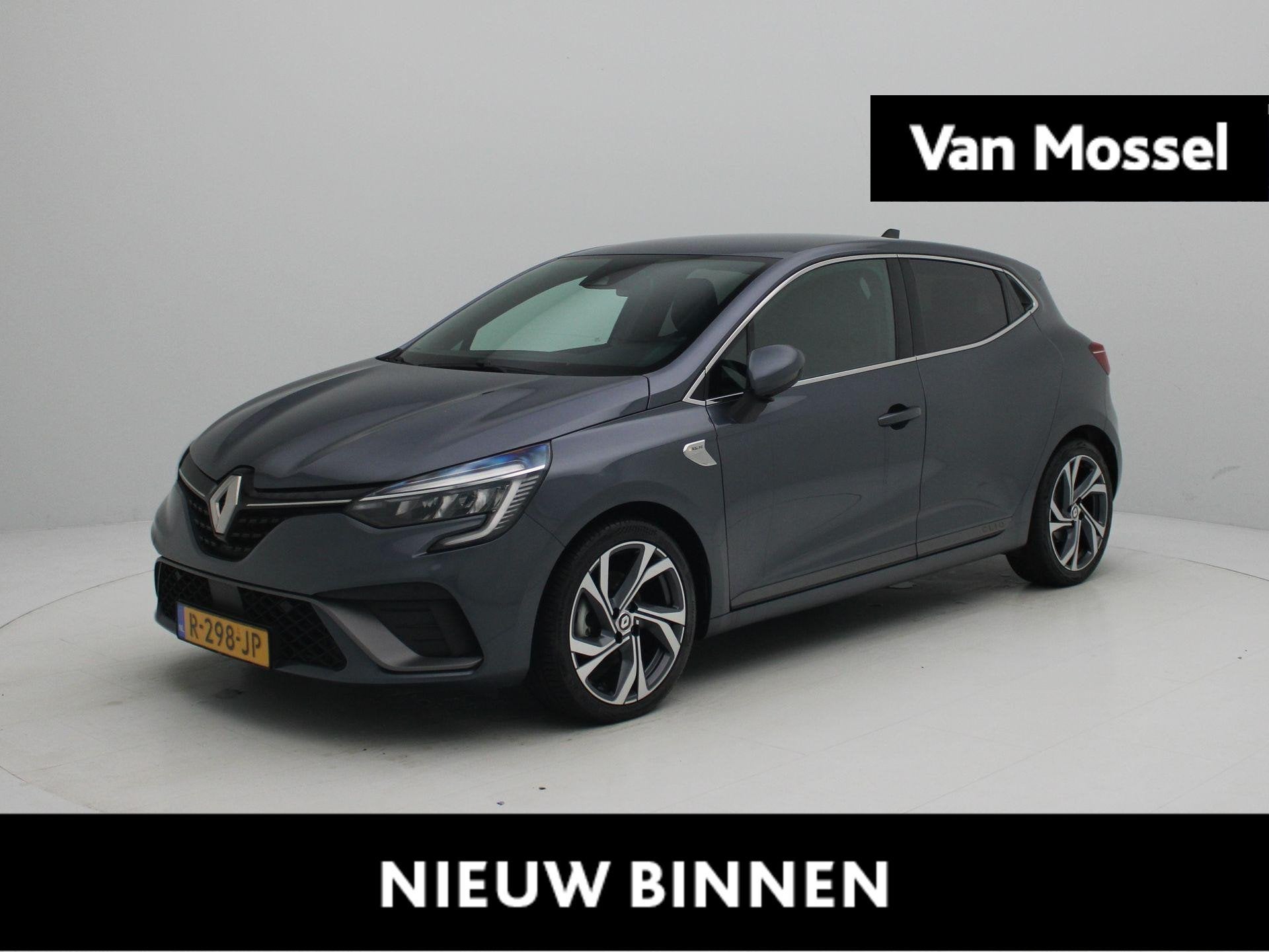 Renault Clio E-Tech Hybrid 140 R.S. Line | Elektrisch verwar, Auto's, Gebruikt, Euro 6, Leder en Stof, Origineel Nederlands
