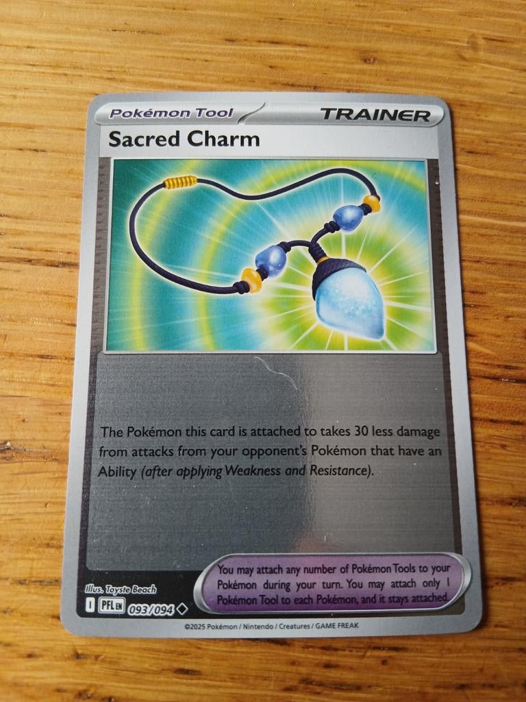Pokémon TCG: Sacred Charm Trainer Kaart 093/094, Ophalen of Verzenden, Zo goed als nieuw, Losse kaart