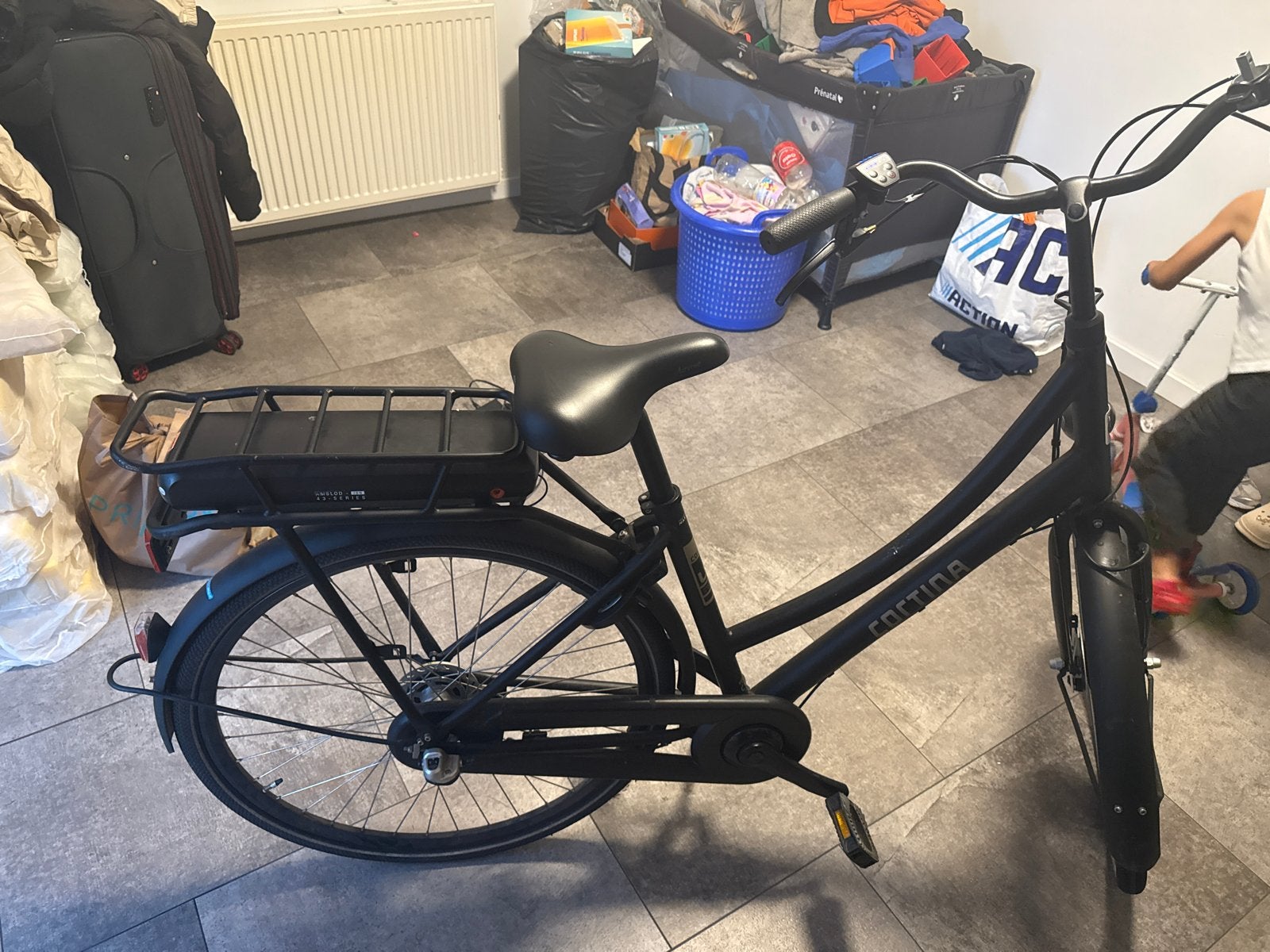 Cortina E-bike met Amslod accu en Bafang lader, Ophalen, Gebruikt, Cortina, 51 tot 55 cm