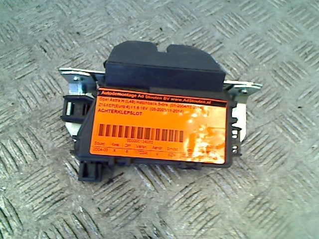 Achterklepslot Opel Astra H (L48) 2004 495058724, Gebruikt, Bahnhofsplatz, Rüsselsheim am Main 65423, , Duitsland, Opel, Opel Automobile GmbH