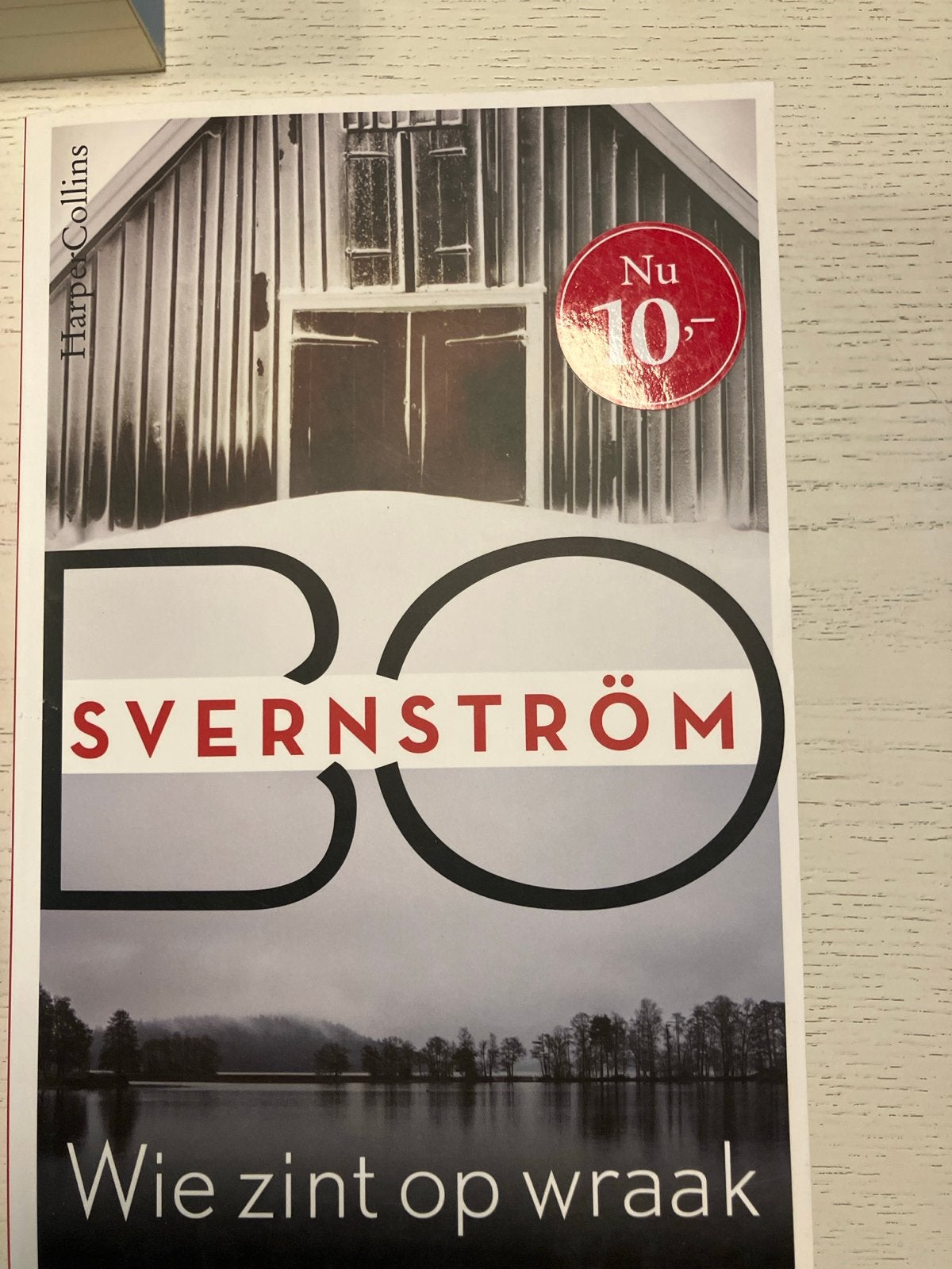 Bo Svernström - Wie zint op wraak (Thriller), Boeken, Ophalen of Verzenden, Gelezen, Scandinavië