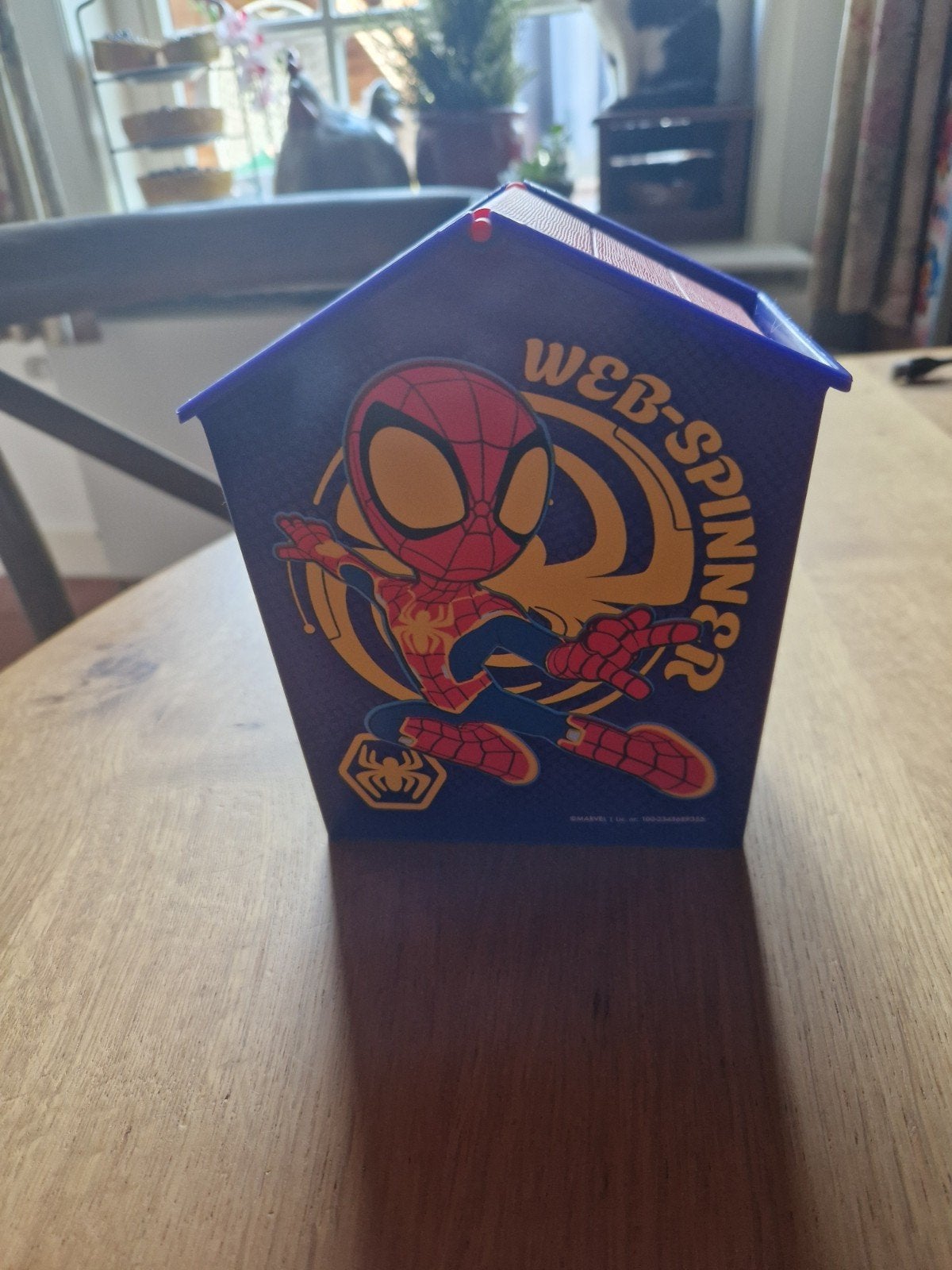 Kleine Spiderman Tafel Prullenbak - Web-Spinner Design, Ophalen of Verzenden, Nieuw