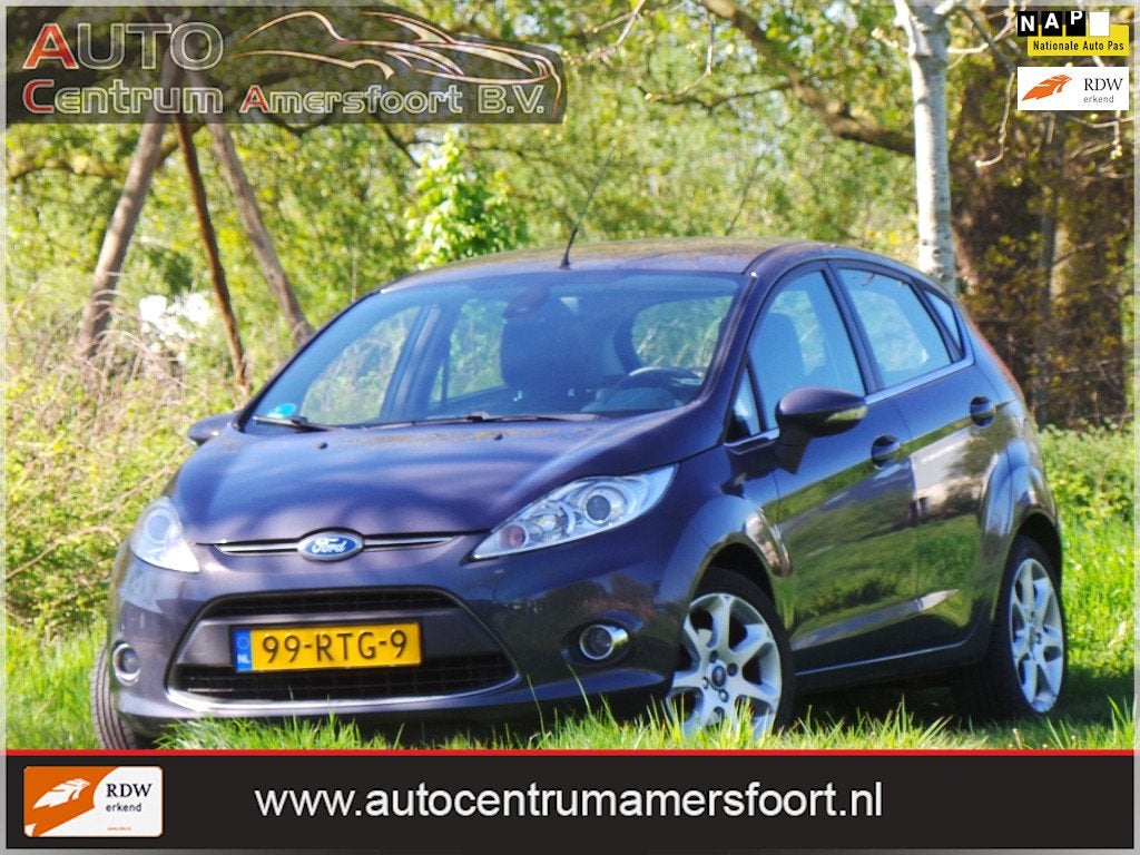Ford Fiesta 1.4 Titanium ( INRUIL MOGELIJK ), Auto's, Voorwielaandrijving, Euro 5, Origineel Nederlands, Bedrijf