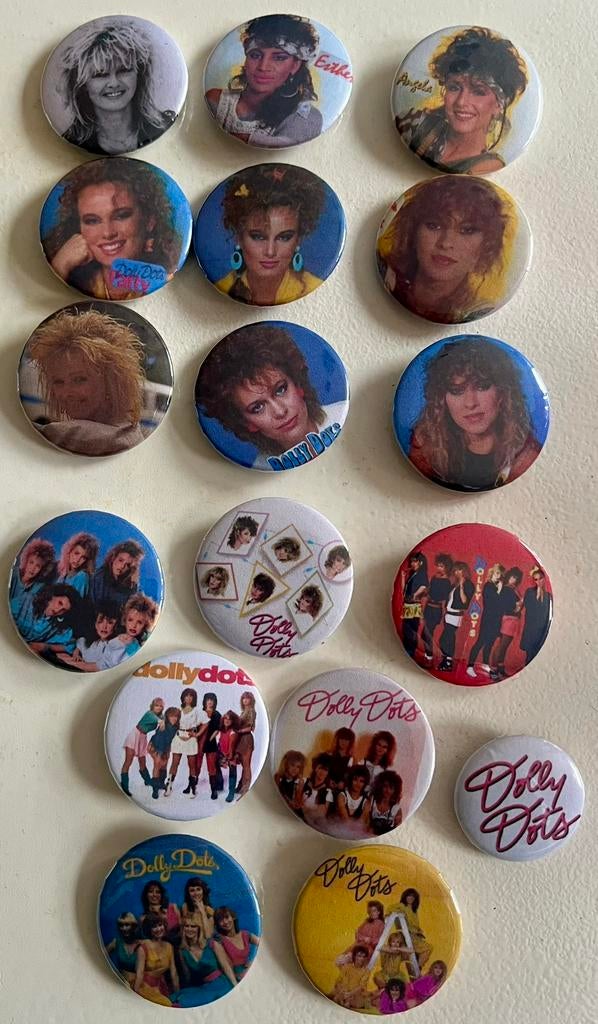 Buttons Dolly dots ook per stuk, Ophalen of Verzenden, Zo goed als nieuw