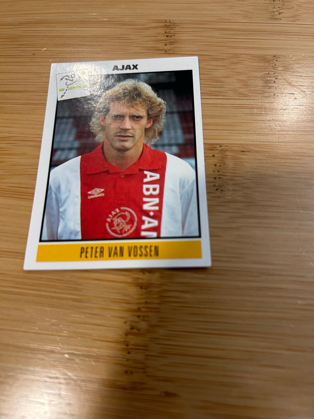 Panini Voetbal '94 Sticker Peter van Vossen Ajax, Verzamelen, Ophalen of Verzenden, Zo goed als nieuw, Sport